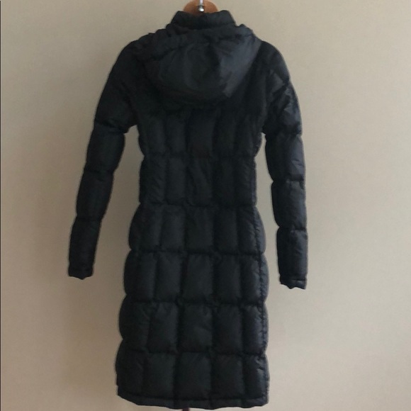 North Face down long puffer jacket, black, size XS - Picture 6 of 11